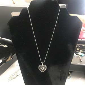 Cookie Lee Heart necklace